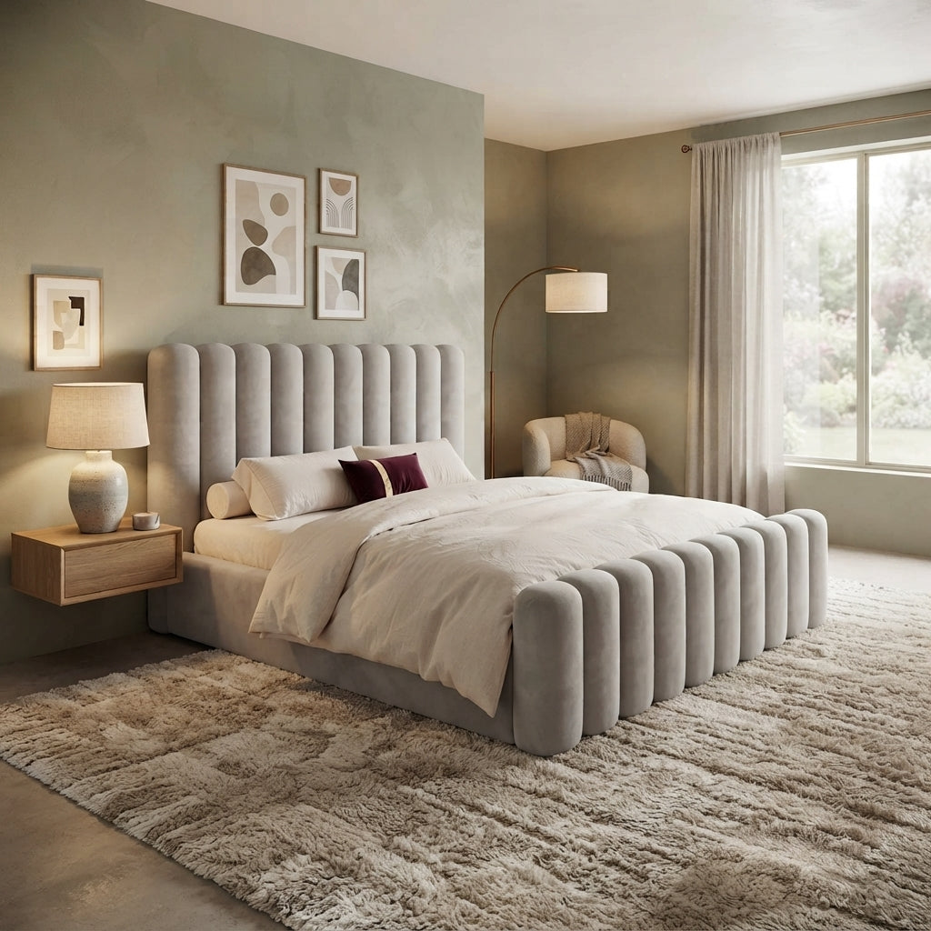Lenoa | Łóżko Tapicerowane