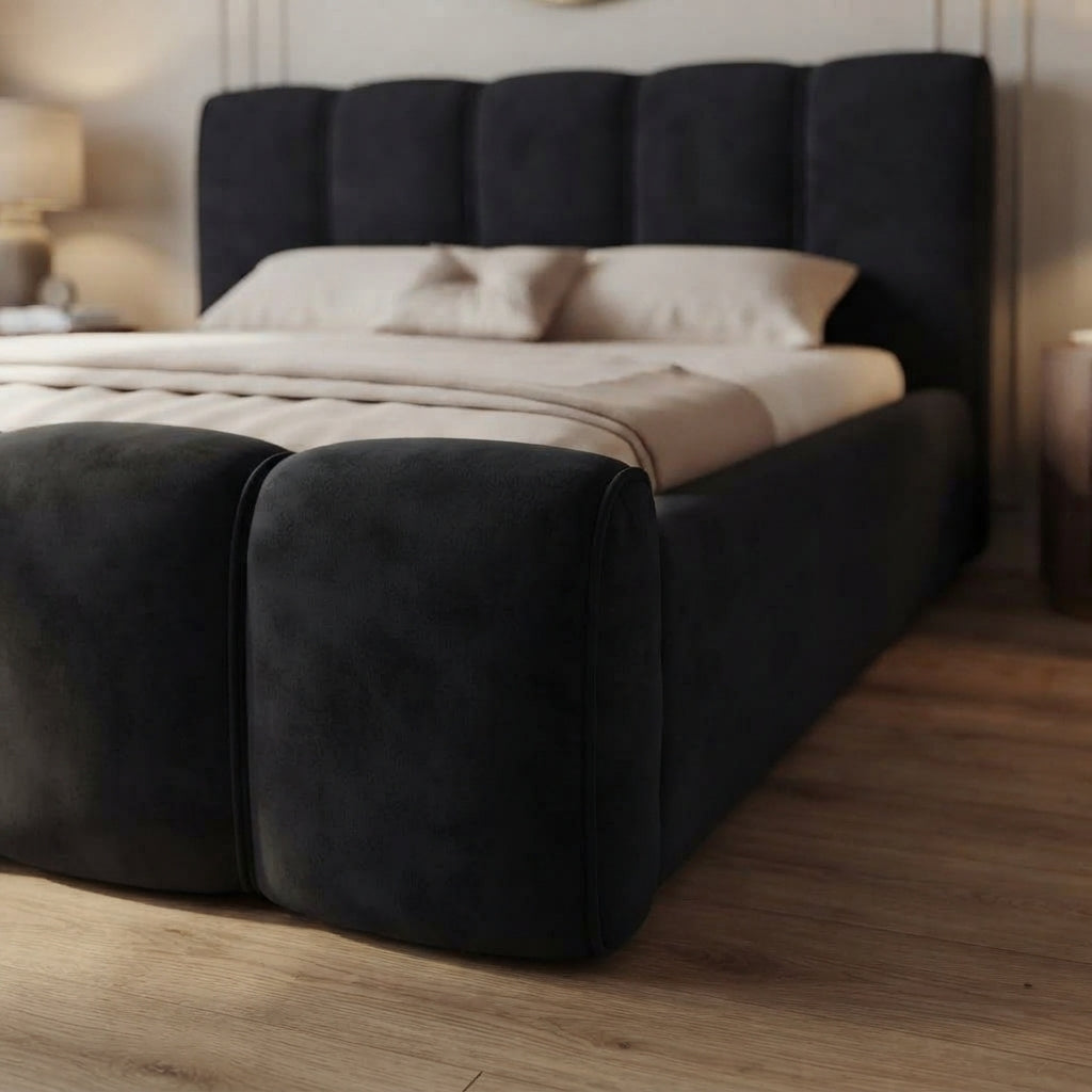 Taroa Velvet | Łóżko Tapicerowane